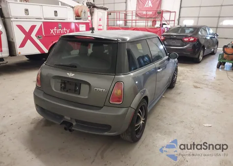 2003 Mini Cooper S z USA, uszkodzony, nr VIN WMWRE33483TD67403